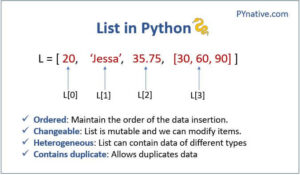 list in python