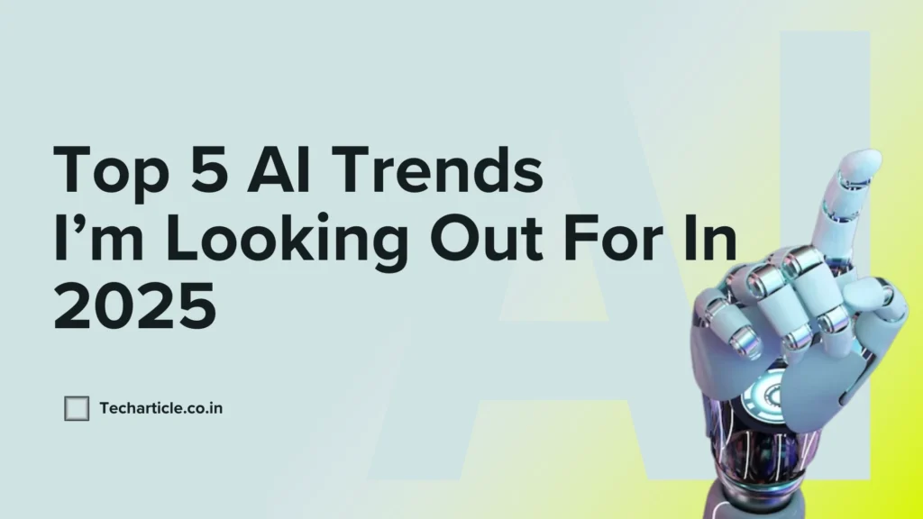 Top 5 AI trends