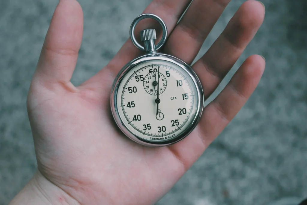 timing of the negotiation matters